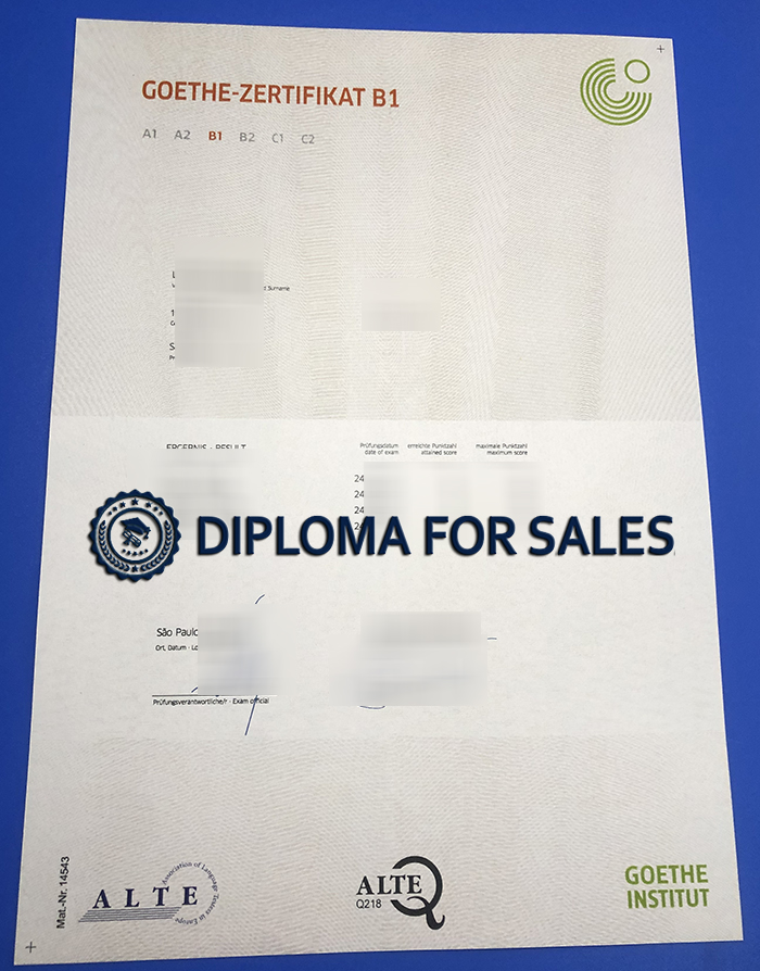Goethe-Zertifikat B1 Goethe-Zertifikat B1