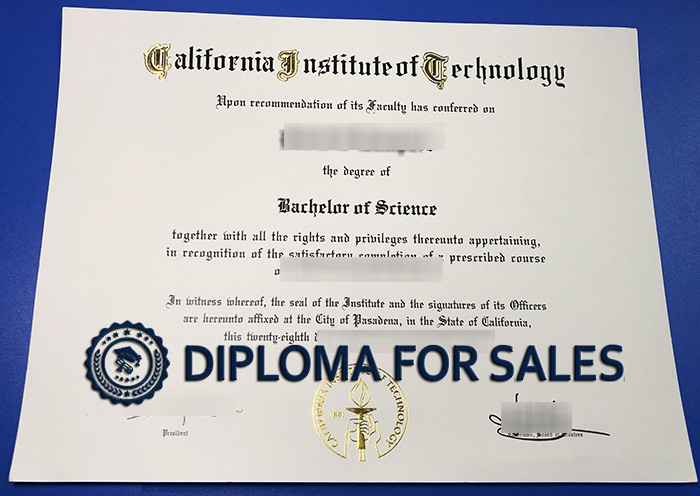Caltech Diploma Caltech Diploma