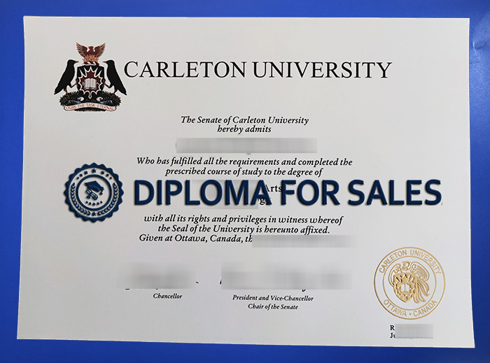 Carleton University Diploma Carleton University Diploma
