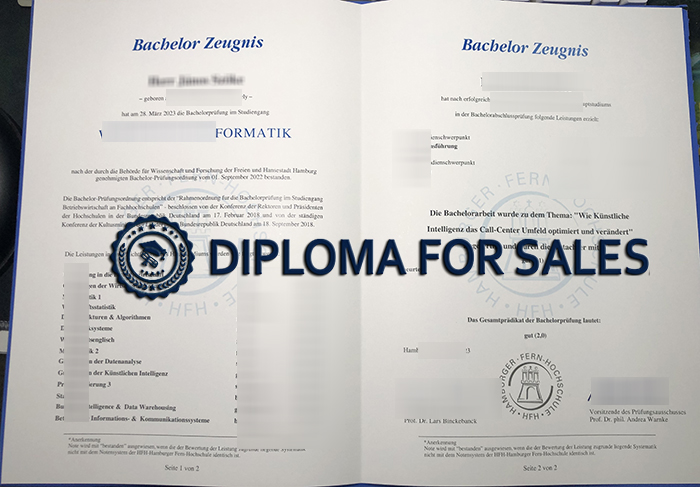 HFH Zeugnis HFH Zeugnis