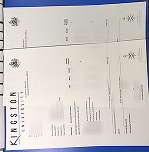 Kingston University Transcript