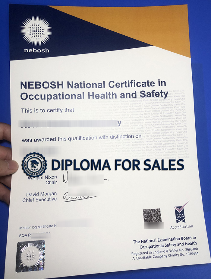 NEBOSH Certificate NEBOSH Certificate