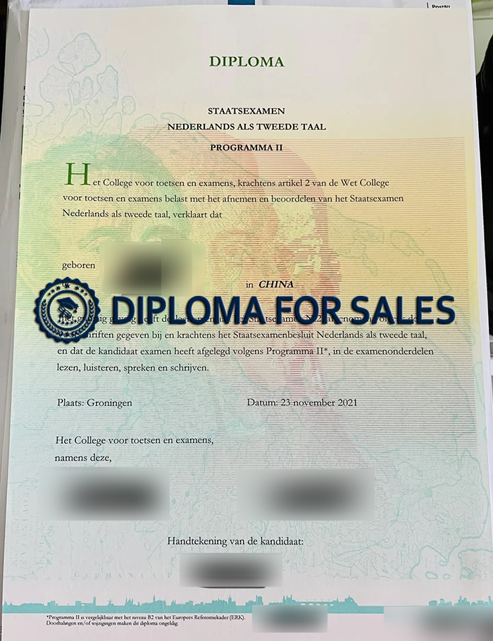 NT2-II Diploma NT2-II Diploma