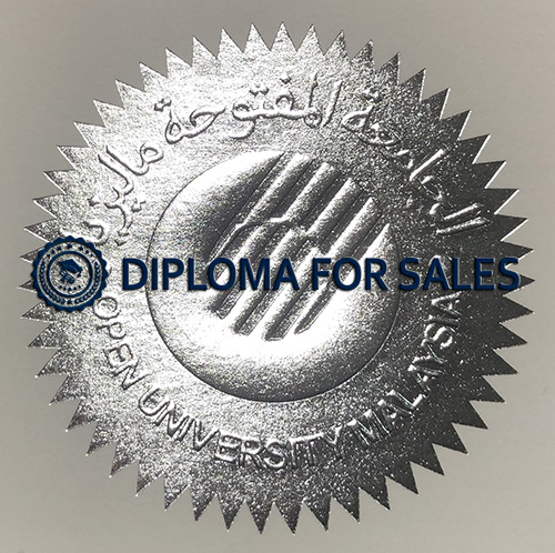 OUM Degree seal OUM Degree seal