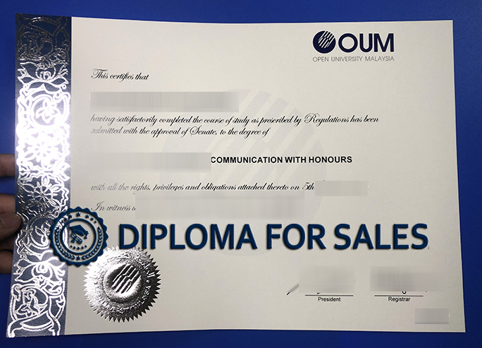 OUM Degree OUM Degree