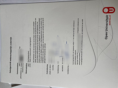Open University of the Netherlands Diploma