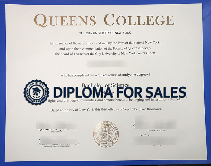 Queens College degree Queens College degree