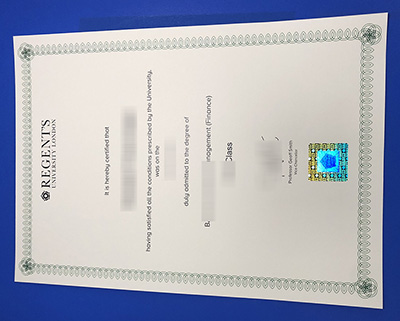 Regent's University London Degree