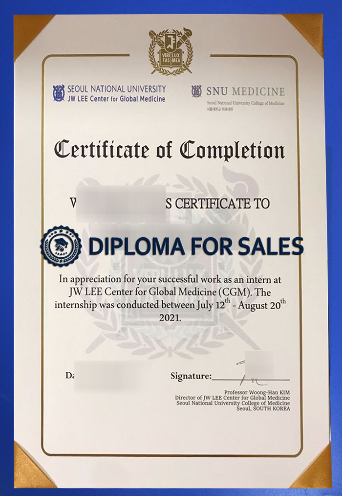 SNU Diploma SNU Diploma