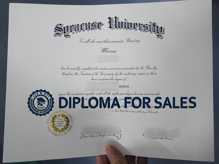 Syracuse University Diploma Syracuse University Diploma