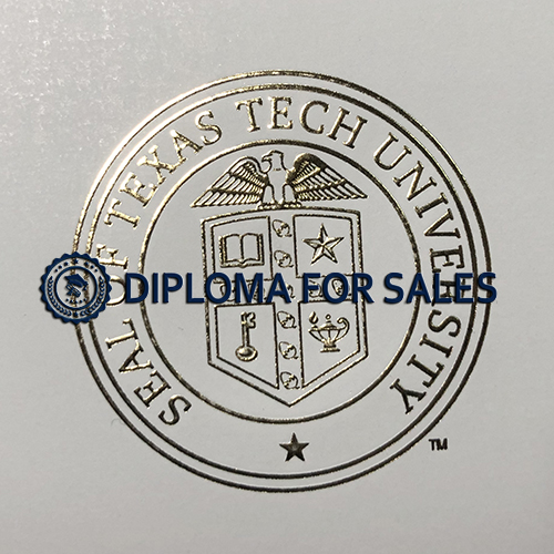 TTU Diploma seal TTU Diploma seal