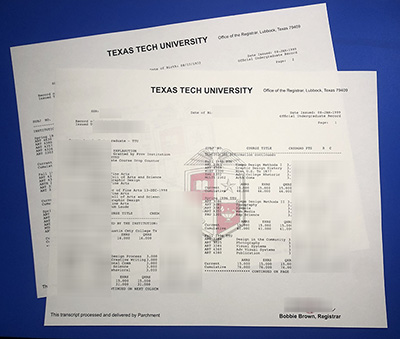 TTU Transcript