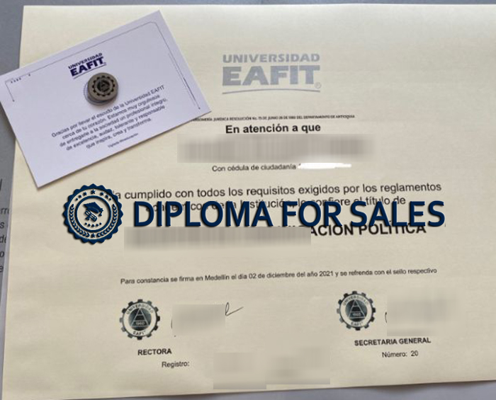EAFIT University Diploma EAFIT University Diploma