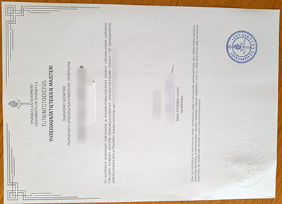 Jyväskylän yliopisto Tutkintotodistus