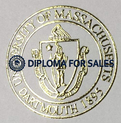 University of Massachusetts Diploma seal University of Massachusetts Diploma seal