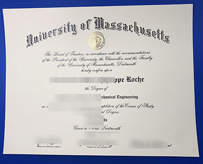 University of Massachusetts Diploma