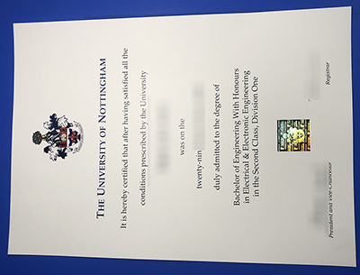 University of Nottingham Degree