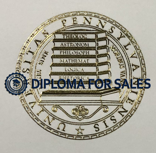 UPenn Diploma seal UPenn Diploma seal