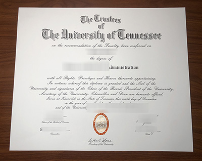 University of Tennessee Diploma