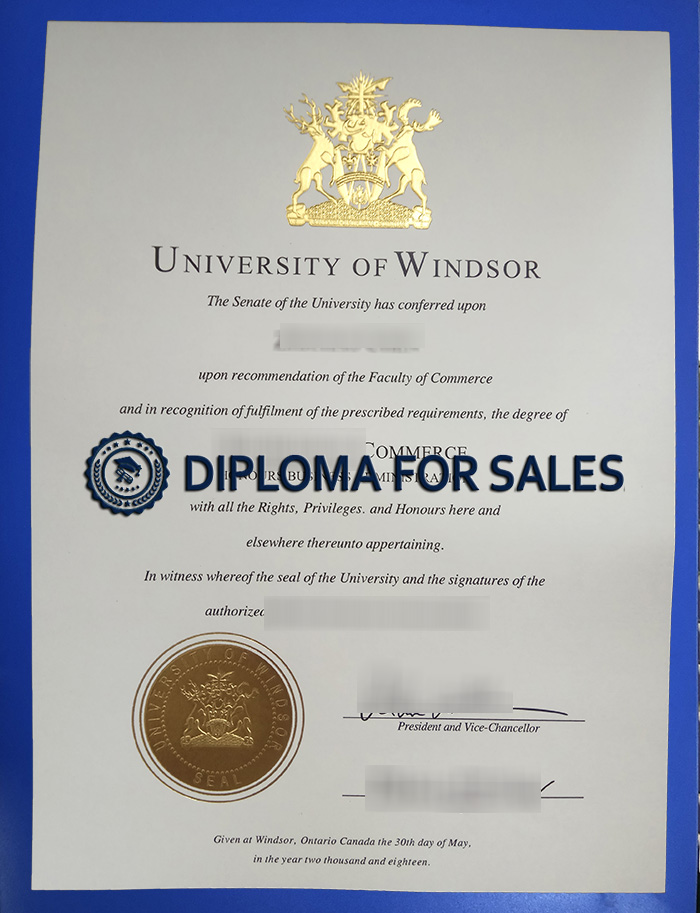 University of Windsor Degree University of Windsor Degree