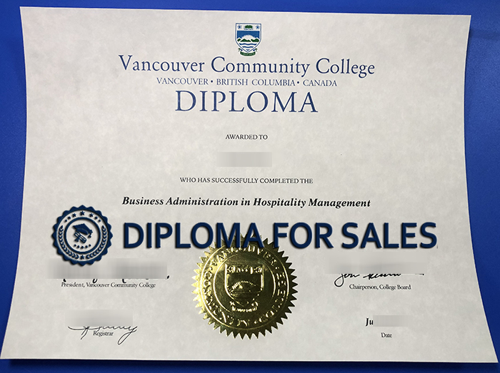 Vancouver Community College Diploma Vancouver Community College Diploma