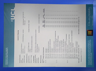 UCL Transcript