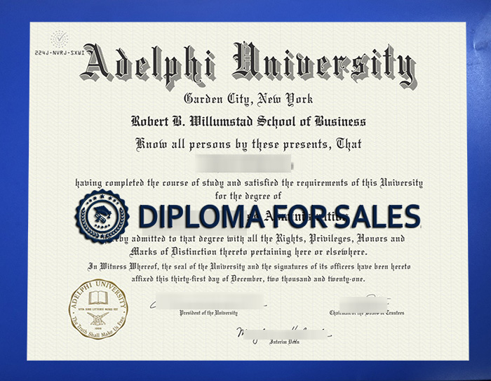 Adelphi University Diploma Adelphi University Diploma
