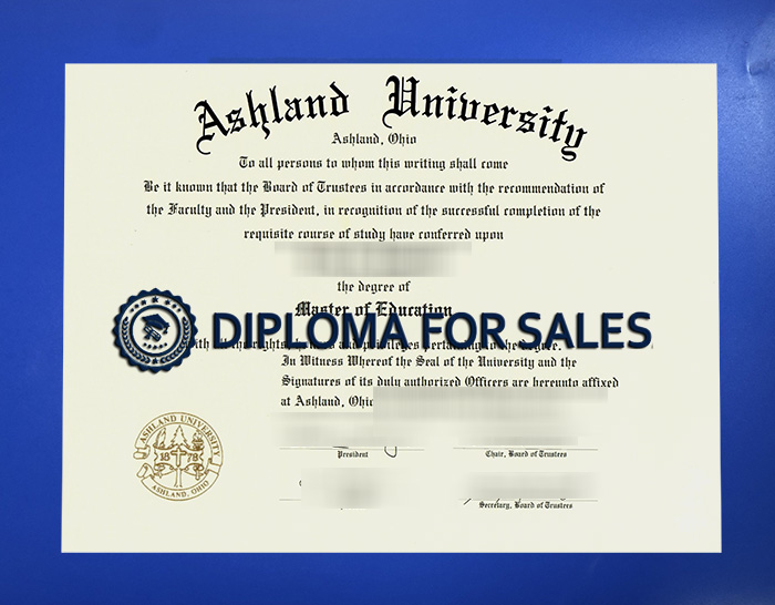 Ashland University Diploma Ashland University Diploma