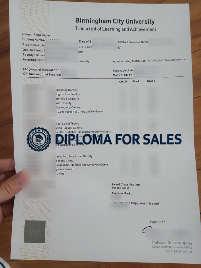 BCU Transcript BCU Transcript