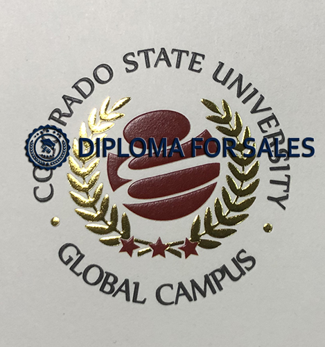 Colorado State University Diploma seal Colorado State University Diploma seal