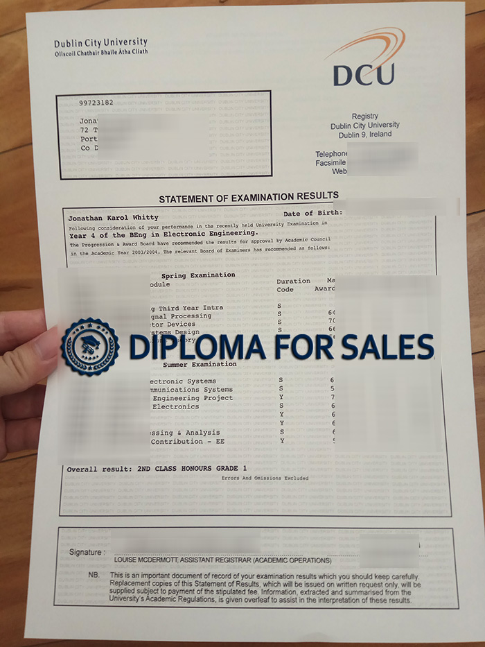 DCU Transcript DCU Transcript