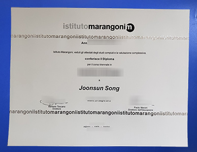 Istituto Marangoni Diploma