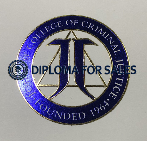John Jay Diploma seal John Jay Diploma seal