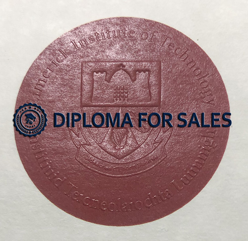 Limerick Institute of Technology Diploma seal Limerick Institute of Technology Diploma seal