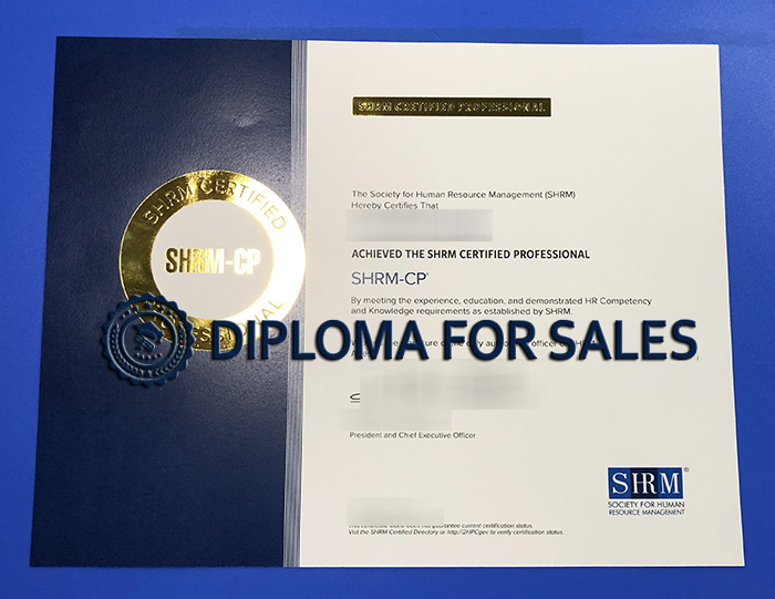 SHRM-CP Certificate SHRM-CP Certificate