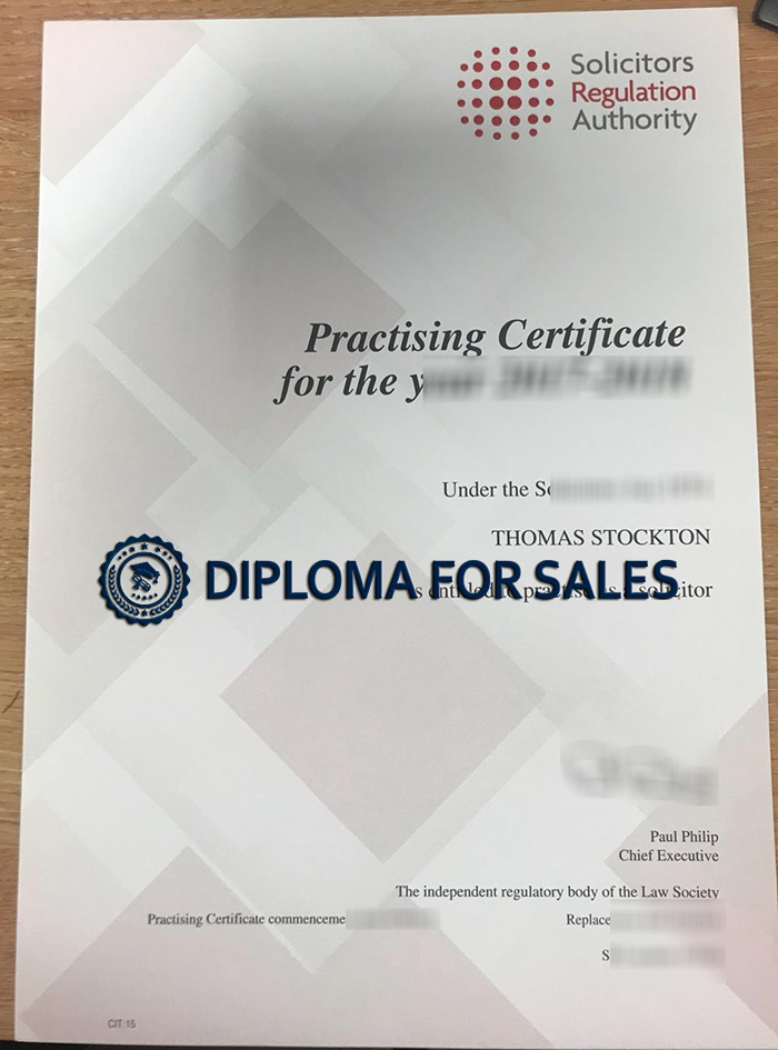 SRA Certificate SRA Certificate