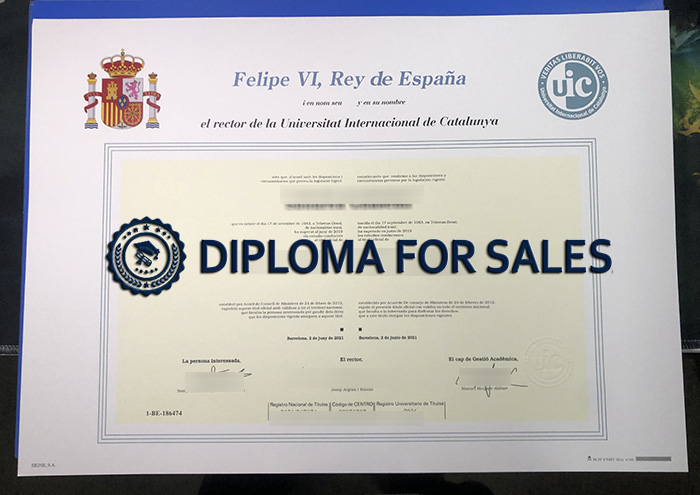 UIC Barcelona Diploma UIC Barcelona Diploma