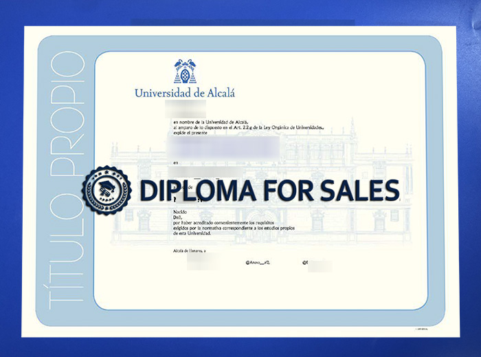 Universidad de Alcalá Diploma Universidad de Alcalá Diploma