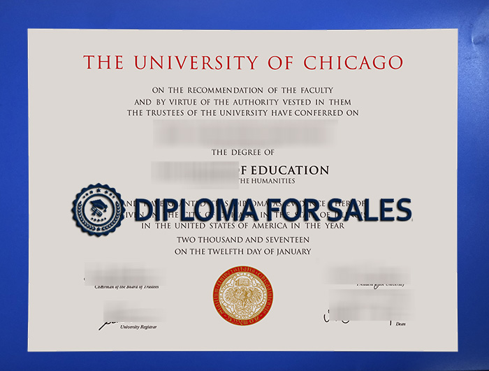 UChicago Diploma UChicago Diploma