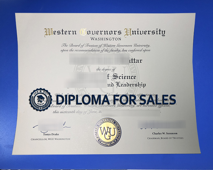 WGU Diploma WGU Diploma