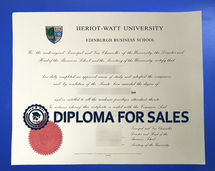 Heriot-Watt University Degree Heriot-Watt University Degree