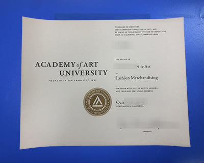 Academy of Art University Diploma