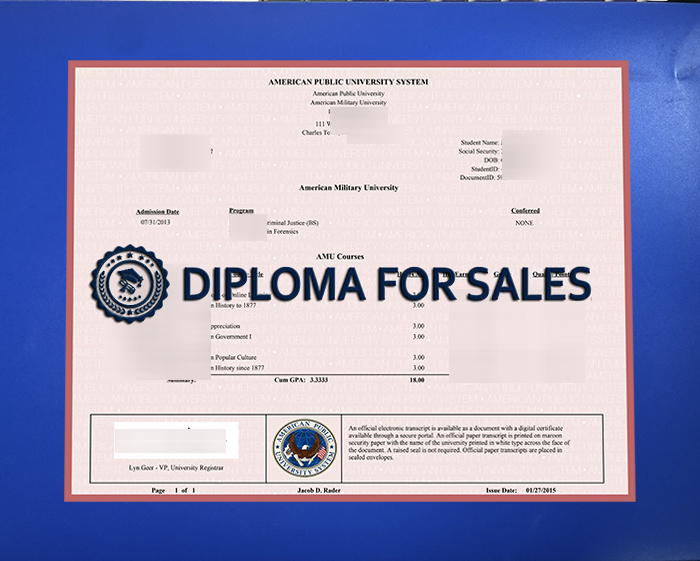 APUS Transcript APUS Transcript