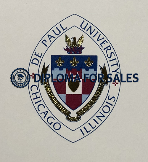 DePaul University Diploma seal DePaul University Diploma seal