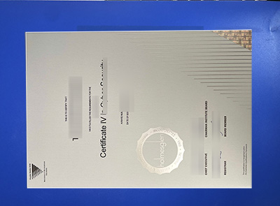 Holmesglen Institute Certificate