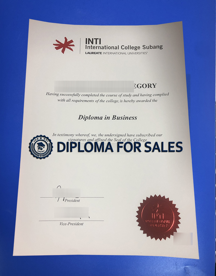 INTI Diploma INTI Diploma