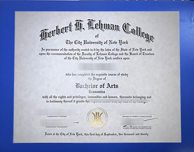 Lehman College Diploma