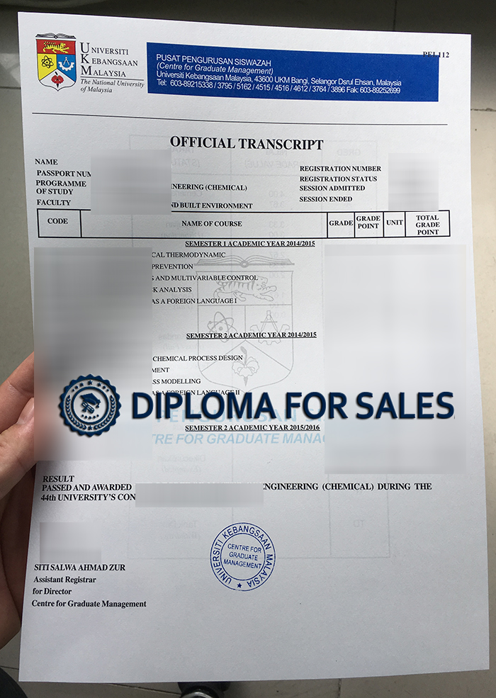 UKM Transcript UKM Transcript