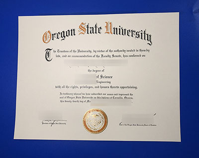 Oregon State University Diploma