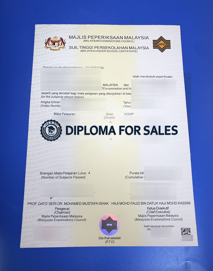 STPM Certificae STPM Certificae